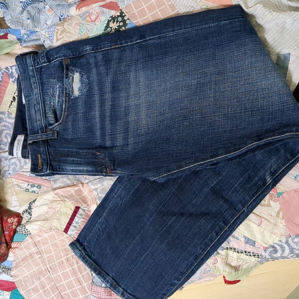 Banana Republic Premium Denim Boyfriend Jean Size 27